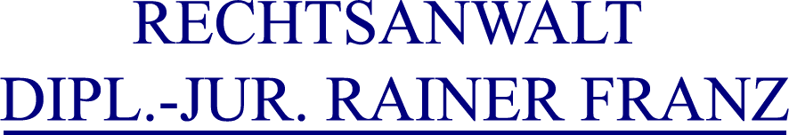 Franz Rechtsanwalt
