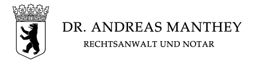 Notar Dr. Andreas Manthey